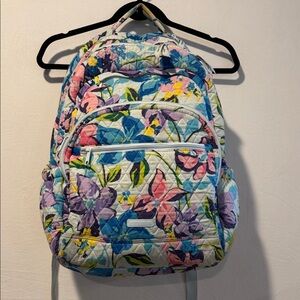Vera Bradley Multicolor Floral Backpack
